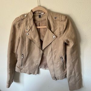 Jacket, tan/ cream, small h&m